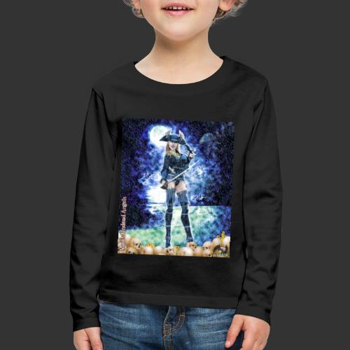 Undead Angel Vampire Pirate Rusila F005-NS - Kids' Premium Long Sleeve T-Shirt