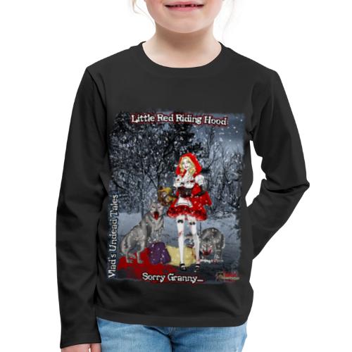 Vampire Little Red Riding Hood Full Background - Kids' Premium Long Sleeve T-Shirt