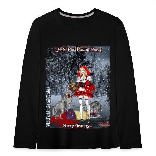 Vampire Little Red Riding Hood Full Background - Kids' Premium Long Sleeve T-Shirt