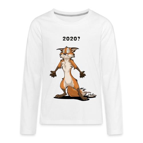 2020? Going great... (for dark backgrounds) - Kids' Premium Long Sleeve T-Shirt