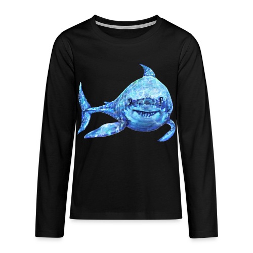 sharp shark - Kids' Premium Long Sleeve T-Shirt