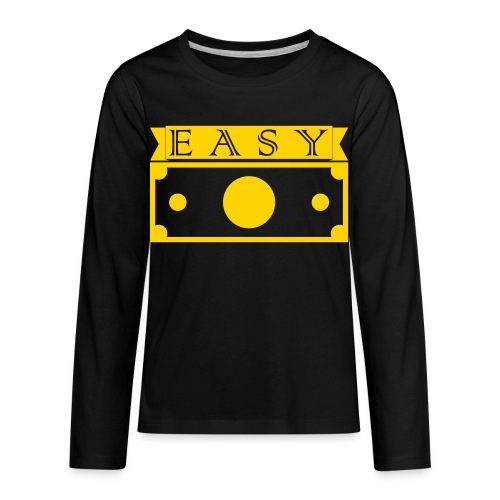 Easy Money Gold - Kids' Premium Long Sleeve T-Shirt