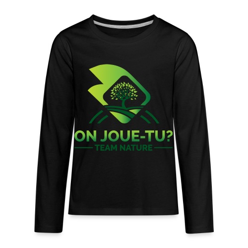 Team Nature - T-shirt Premium à manches longues pour enfant