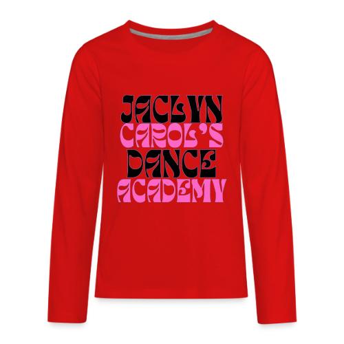 Groovy JCDA Design - Kids' Premium Long Sleeve T-Shirt