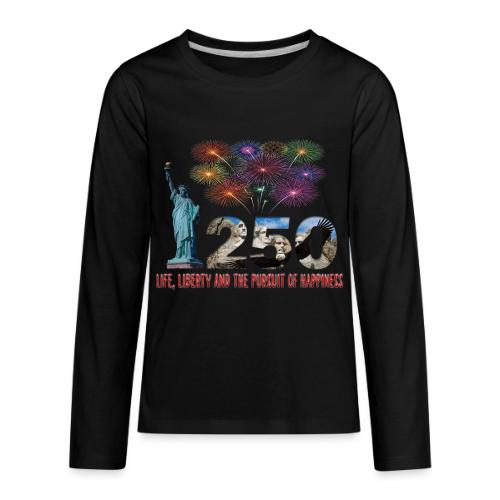 250 Years USA - Kids' Premium Long Sleeve T-Shirt