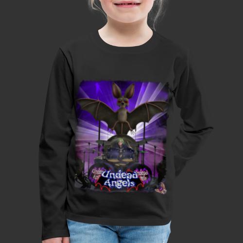 Undead Angels: Vampire Drummer Juliette - Kids' Premium Long Sleeve T-Shirt
