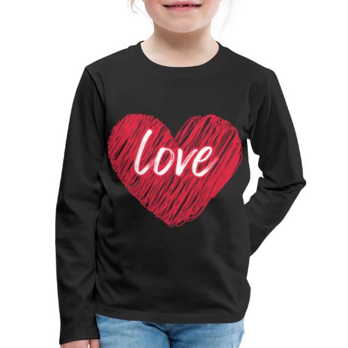 love - Kids' Premium Long Sleeve T-Shirt