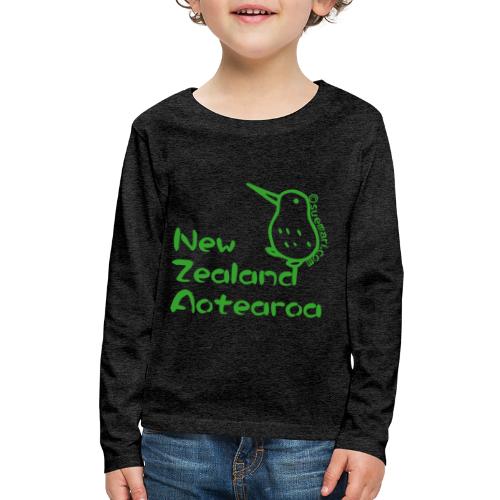 New Zealand Aotearoa - Kids' Premium Long Sleeve T-Shirt