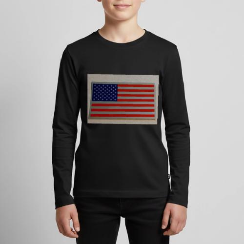 US Flag - Kids' Premium Long Sleeve T-Shirt
