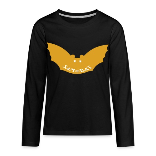 sambat logo gold - Kids' Premium Long Sleeve T-Shirt