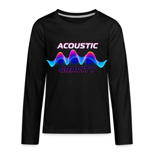 Acoustic Gravity Wave - Kids' Premium Long Sleeve T-Shirt