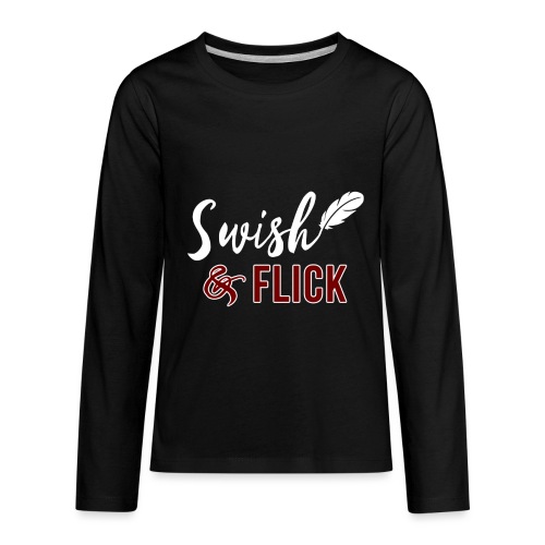 Swish And Flick - Kids' Premium Long Sleeve T-Shirt