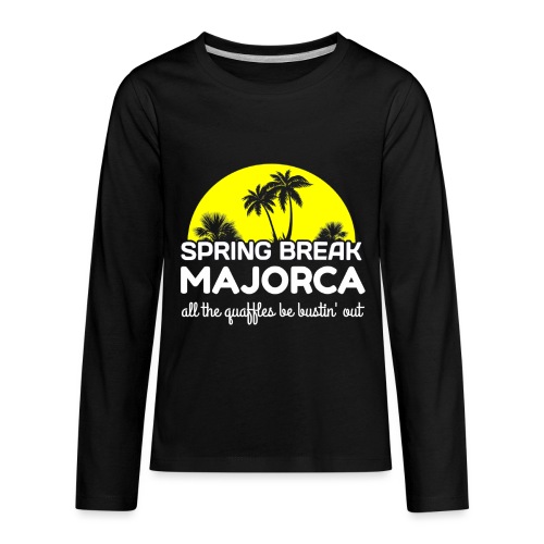 Spring Break Majorca - Kids' Premium Long Sleeve T-Shirt