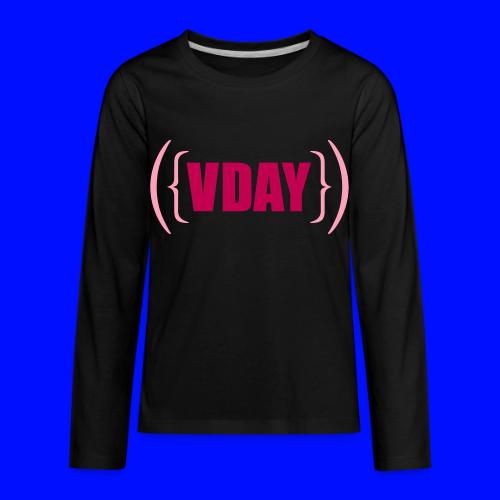 V-Day - Kids' Premium Long Sleeve T-Shirt