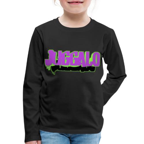 juggalo Purple/green - Kids' Premium Long Sleeve T-Shirt