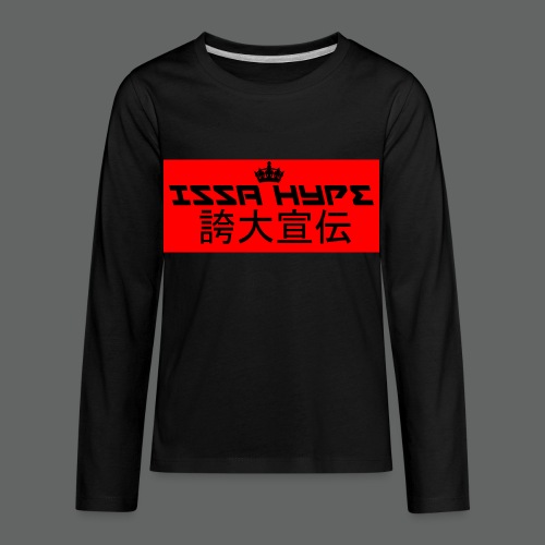 Issa Hype T-shirt - Kids' Premium Long Sleeve T-Shirt