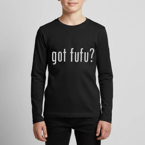 gotfufu-white - Kids' Premium Long Sleeve T-Shirt
