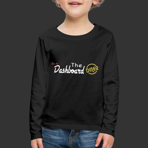 The Dashboard Diner Horizontal Logo - Kids' Premium Long Sleeve T-Shirt