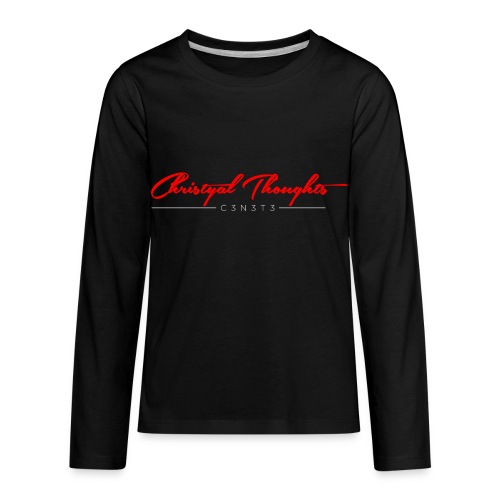 Christyal Thoughts C3N3T31 RW - Kids' Premium Long Sleeve T-Shirt