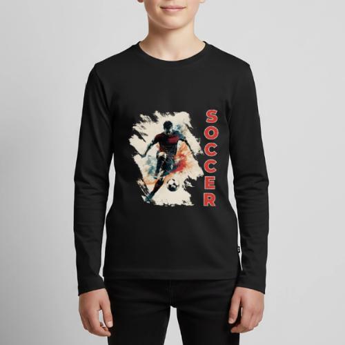 Soccer Blaze - Kids' Premium Long Sleeve T-Shirt