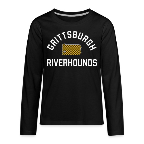 Grittsburgh Riverhounds - Kids' Premium Long Sleeve T-Shirt