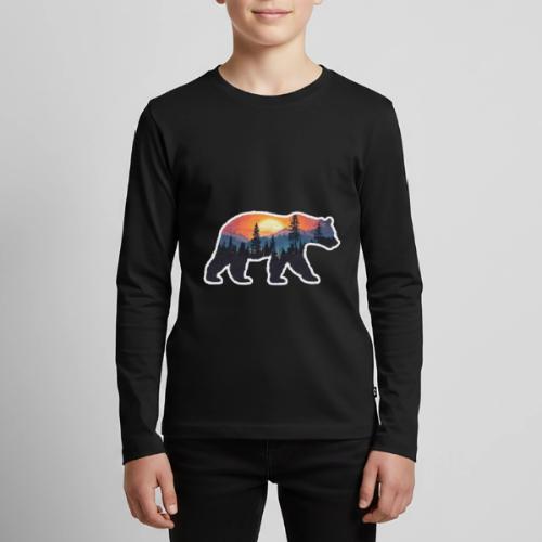Mountain Spirit Bear - Kids' Premium Long Sleeve T-Shirt
