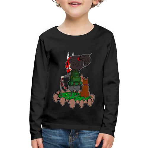 Phantom Raven - Kids' Premium Long Sleeve T-Shirt