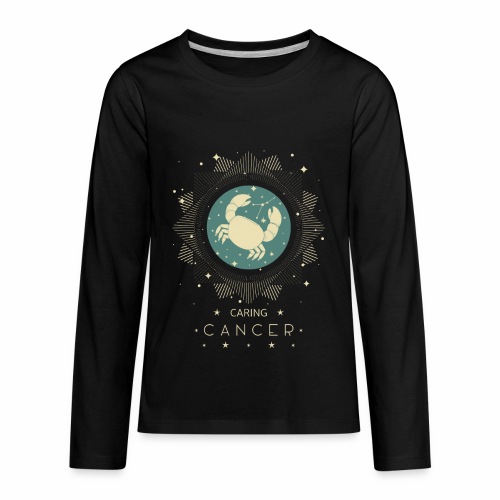 Protective Cancer Constellation Month June July - Kids' Premium Long Sleeve T-Shirt