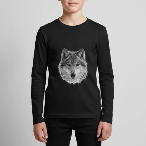 Frost-Eyed Alpha - Kids' Premium Long Sleeve T-Shirt