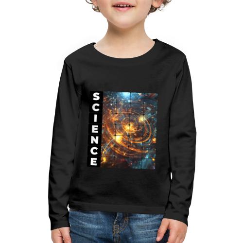 Golden Core of Science - Kids' Premium Long Sleeve T-Shirt