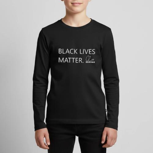 Black Lives Matter (white font) - Kids' Premium Long Sleeve T-Shirt