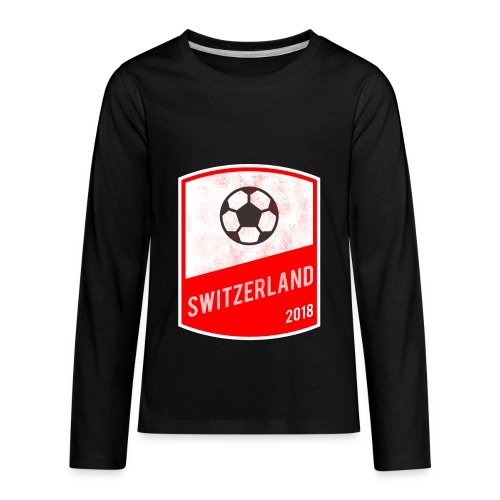 Switzerland Team - World Cup - Russia 2018 - Kids' Premium Long Sleeve T-Shirt
