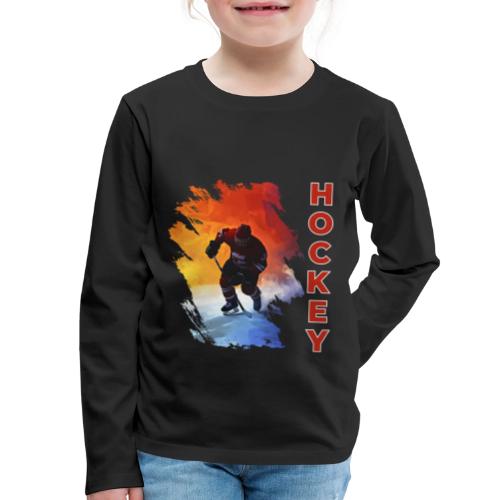 Hockey Energy - Kids' Premium Long Sleeve T-Shirt