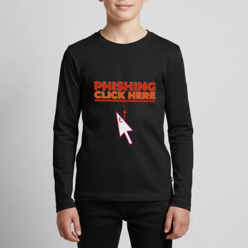 Phishing: Hooked by Deception - Kids' Premium Long Sleeve T-Shirt