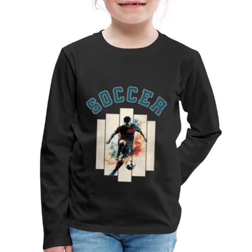 Soccer Mode On - Kids' Premium Long Sleeve T-Shirt