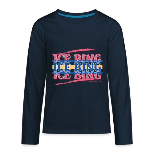 ICE BING Pink - Kids' Premium Long Sleeve T-Shirt
