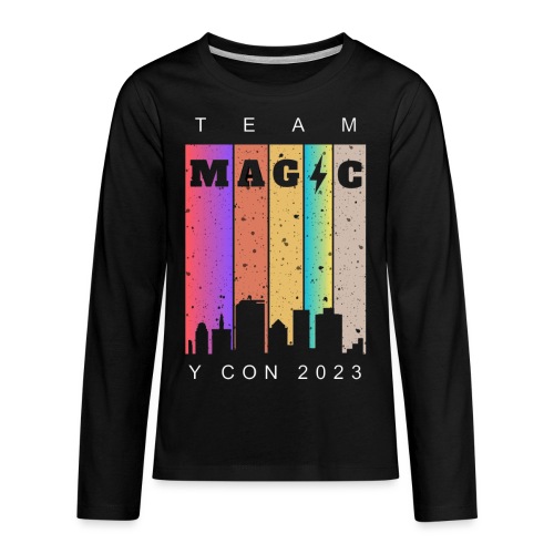 Team Magic Y Con 2023 - Kids' Premium Long Sleeve T-Shirt