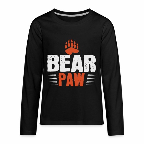 Bear paw - Kids' Premium Long Sleeve T-Shirt
