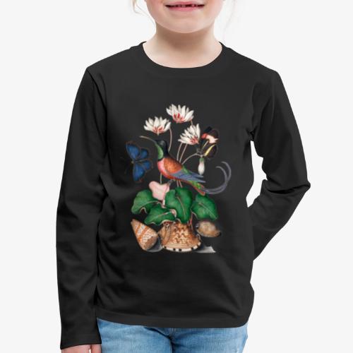 Red Hummingbird - Kids' Premium Long Sleeve T-Shirt