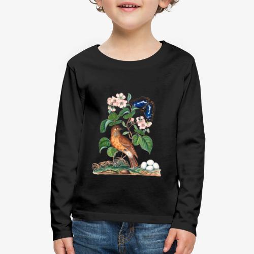 Spotted flycatcher - Kids' Premium Long Sleeve T-Shirt