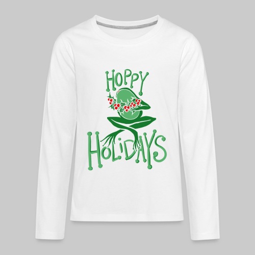 Hoppy Holidays - Kids' Premium Long Sleeve T-Shirt