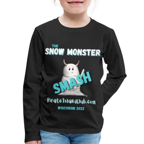 SNOW MONSTER - Kids' Premium Long Sleeve T-Shirt