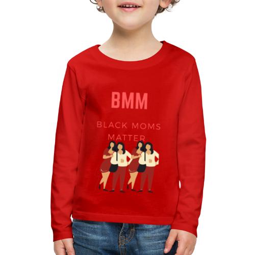 BMM wht bg - Kids' Premium Long Sleeve T-Shirt