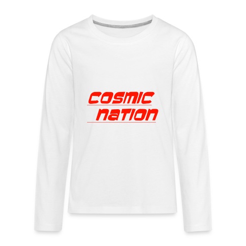 Cosmic Nation Logo - Kids' Premium Long Sleeve T-Shirt