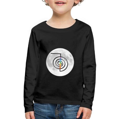 Cho Ku Rei, Full Moon Chakra Healing - Kids' Premium Long Sleeve T-Shirt