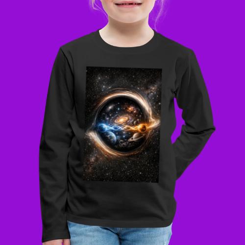 EntangledPhotonsWormhole - Kids' Premium Long Sleeve T-Shirt