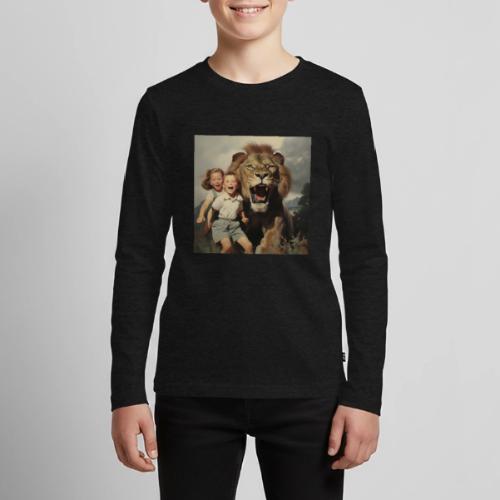 The Righteous Are Bold As A Lion - Kids' Premium Long Sleeve T-Shirt