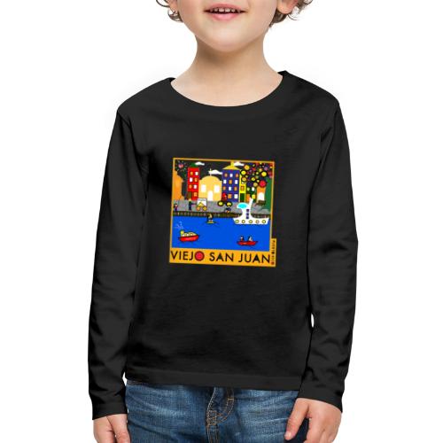 Viejo San Juan - Kids' Premium Long Sleeve T-Shirt