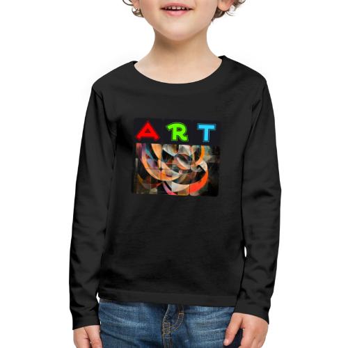 Fragments of Art - Kids' Premium Long Sleeve T-Shirt