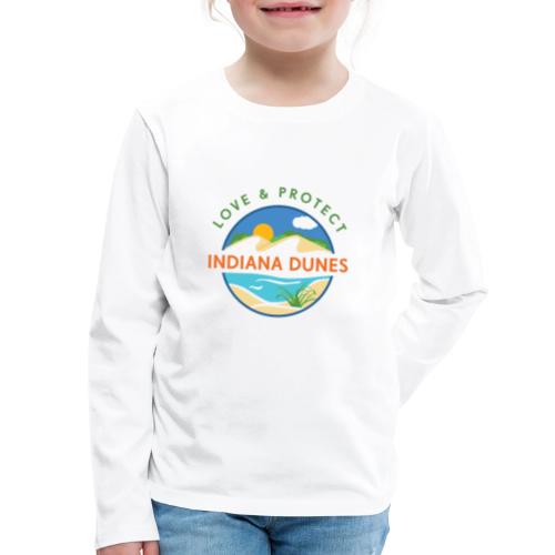 Love & Protect the Indiana Dunes - Kids' Premium Long Sleeve T-Shirt